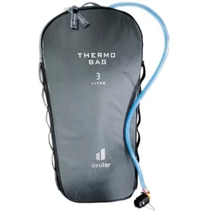 Pokrowiec termiczny na bukłak DEUTER Streamer Thermo Bag 3.0 l black - Butelki filtrujące - miniaturka - grafika 1