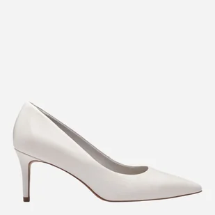 Czółenka damskie skórzane Tamaris wor22415-41-100 36 Białe (4064195008636). Półbuty damskie - Półbuty damskie - miniaturka - grafika 1