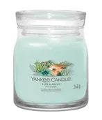 Świece - Yankee Candle Aloe & Agave Signature Jar Świeca zapachowa 368 g - miniaturka - grafika 1