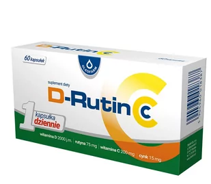 D-Rutin CC rutyna witamina C 60 kapsułek - Nalewki - miniaturka - grafika 1