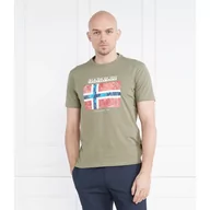 Koszulki męskie - Napapijri T-shirt S-GUIRO | Regular Fit - miniaturka - grafika 1