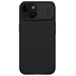 Etui Nillkin CamShield Pro Magnetic Case Apple iPhone 15 czarne - Szkła hartowane na telefon - miniaturka - grafika 1