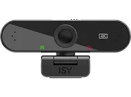 Kamery internetowe - Kamera internetowa ISY IW-3000 4K Czarny - miniaturka - grafika 1