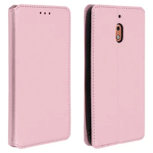 Etui Slim Case, Classic Edition z kieszenią na kartę do telefonu Nokia 2.1 — różowe złoto - Etui i futerały do telefonów - miniaturka - grafika 1