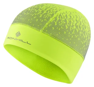 RONHILL Czapka biegowa REFLECT BEANIE fluo yellow/reflect - Czapki i chusty sportowe męskie - miniaturka - grafika 1