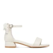 Buty dla dziewczynek - Sandały DeeZee CEO-CM230627-16 Biały - miniaturka - grafika 1