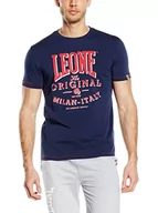 Koszulki męskie - Leone 1947 Leone T-shirt męski Apparel, Czarny (9), XXL - miniaturka - grafika 1