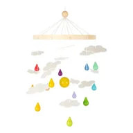 Karuzele dla niemowląt - Wisząca karuzela Small Foot Legler wielokolorowa - miniaturka - grafika 1