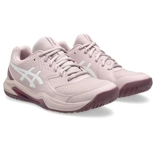 Asics Damskie trampki Gel-Dedicate 8, 42 EU, Wododział różany biały, 43.5 EU - Trampki damskie - miniaturka - grafika 1