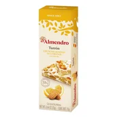 Desery dla dzieci - Turron - Chrupiący Nugat Migdałowy z Pomarańczą 75g - miniaturka - grafika 1