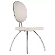 Krzesła - Krzesło Metalowe K-297 Halmar Jasny Popiel - miniaturka - grafika 1