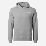 Bluzy męskie - Bluza męska z kapturem kangurka Reebok Ri Brand Proud Hoodi 100076386 XL Szara (1200143336700). Bluzy z kapturem męskie - miniaturka - grafika 1