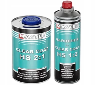 TROTON MASTER LAKIER AKRYLOWY BEZBARWNY CLAR LACK HS 2:1 1L + UTWARDZACZ 0,5L 2238+1804 - Chemia warsztatowa - miniaturka - grafika 1