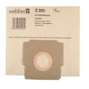 Webber Worek od odkurzacza Z321 - Worki do odkurzaczy - miniaturka - grafika 1