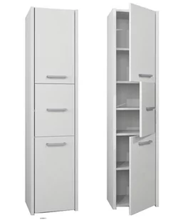 Słupek LUNA 30 cm  3D - Szafki łazienkowe - miniaturka - grafika 3