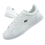 Buty trekkingowe damskie - Buty damskie sportowe Lacoste Carnaby trampki - miniaturka - grafika 1