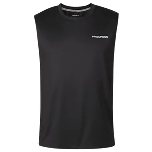 Męski podkoszulek Progress Driver Singlet Rozmiar: L / Kolor: czarny - Koszulki sportowe męskie - miniaturka - grafika 1