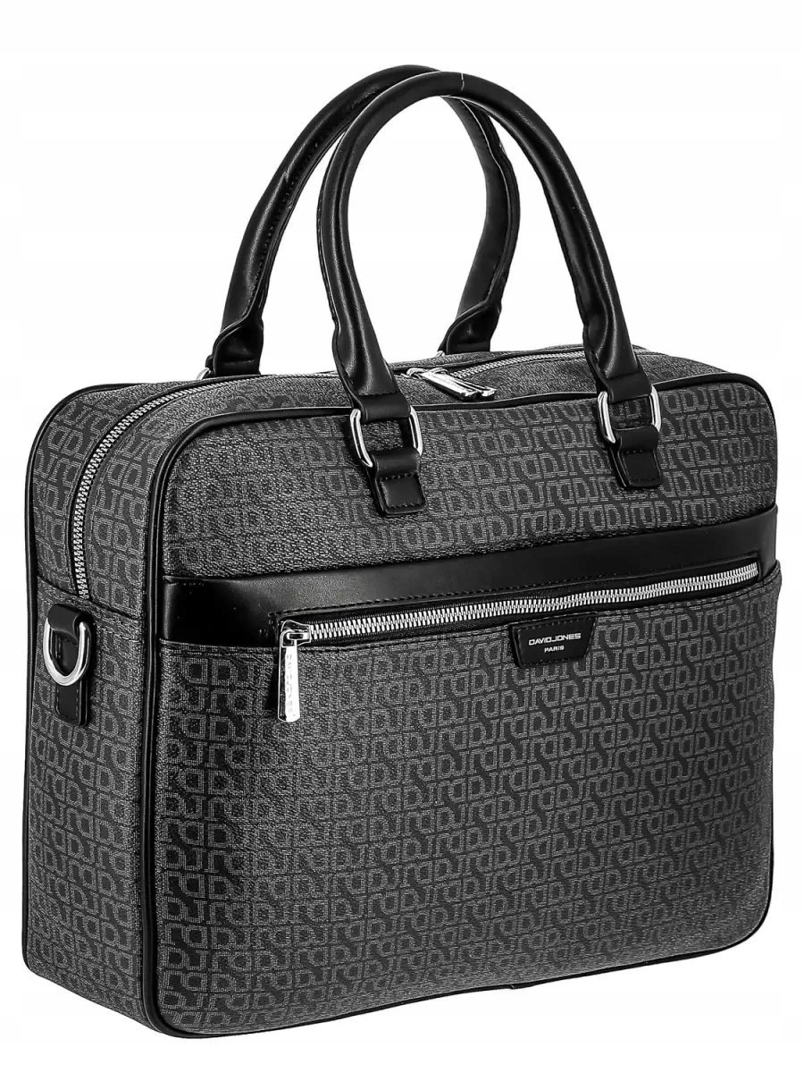 Torba męska teczka pojemna do pracy na laptopa 14 cali David Jones