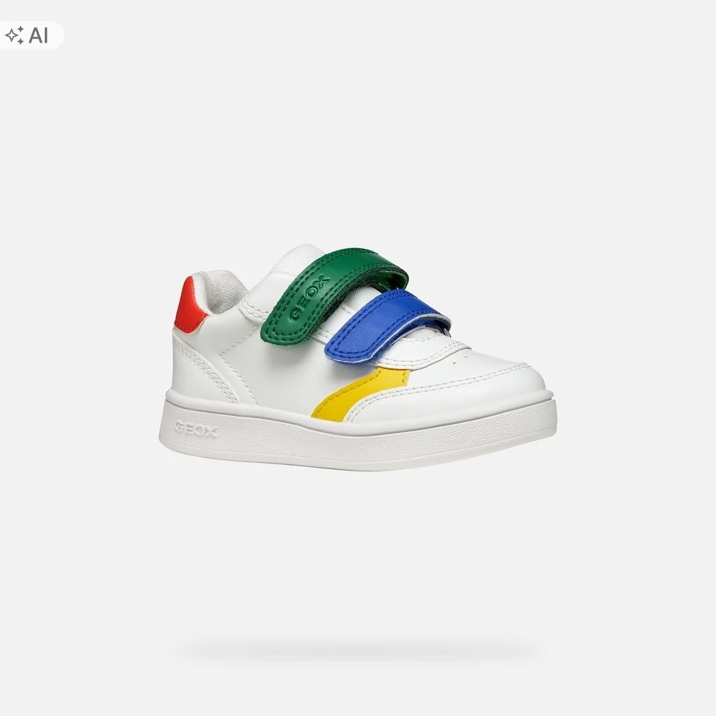 GEOX ECLYPER SPORTOWE BUTY DZIECIĘCE NA RZEPY 25 16OA