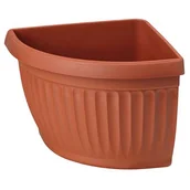 Donice - Osłonka naścienna narożna DONA terrakota - miniaturka - grafika 1