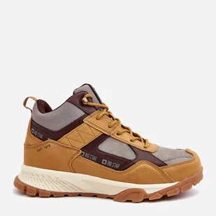 Letnie buty trekkingowe męskie niskie Big Star MM174162 42 Camel (5900714689155) - Buty trekkingowe męskie - miniaturka - grafika 1
