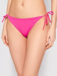 Stroje kąpielowe - Calvin Klein Swimwear Dół od bikini KW0KW01230 Różowy - grafika 1