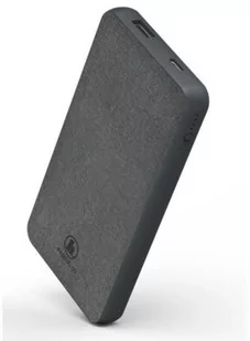 Hama Powerbank Power Pack Fabric 10 10000 mAh Szary - Powerbanki - miniaturka - grafika 3