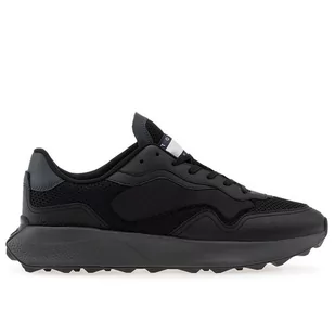 Buty Tommy Hilfiger TJM Runner Mix Material EM0EM01259-BDS - czarne - Buty sportowe męskie - miniaturka - grafika 2