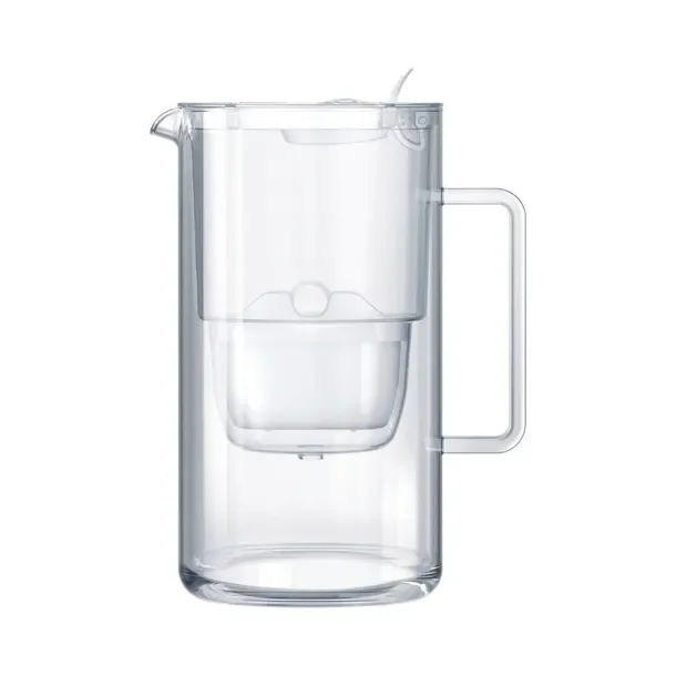 Dzbanek filtrujący szklany Aquaphor Glass 2,5l z wkładem Maxfor+ H biały