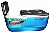 Lodówki turystyczne - Pinnacle przenośna chłodziarka 57 litrów mini, kemping, sport, błękitny, 62 x 40 x 42 cm - miniaturka - grafika 1