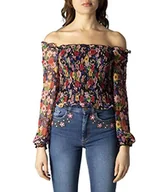 Koszulki i topy damskie - Desigual T-shirt damski Ts_Ailea, czarny, XL - miniaturka - grafika 1