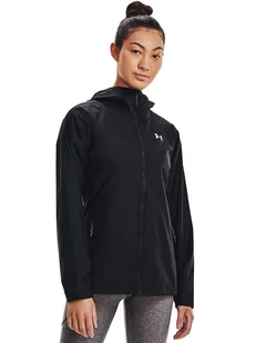 Under Armour Kurtka przeciwdeszczowa w kolorze czarnym - Kurtki i kamizelki sportowe damskie - miniaturka - grafika 1