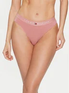Majtki damskie - Tommy Hilfiger Figi klasyczne UW0UW04145 Różowy - miniaturka - grafika 1