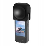 Akcesoria do kamer sportowych - PULUZ silicone lens cover for Insta360 X4 black - miniaturka - grafika 1