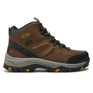 Buty trekkingowe męskie - Buty trekkingowe męskie SKECHERS RELMENT PELMO skóra - miniaturka - grafika 1