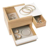 Pudełka i szkatułki - Szkatułka na biżuterię Stowit – Umbra - miniaturka - grafika 1