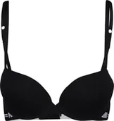 Biustonosze - Puma Puma T-Shirt Bra 604053001-200 Czarne 70C - miniaturka - grafika 1