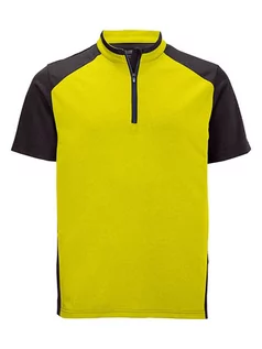 Koszulki sportowe męskie - Killtec Koszulka funkcyjna "Kos 38" w kolorze żółtym - grafika 1