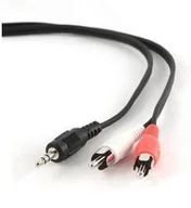 Kable - Gembird Kabel MINIJACK/2XRCA CHINCH)M/M 2.5M AKGEMG00105 - miniaturka - grafika 1