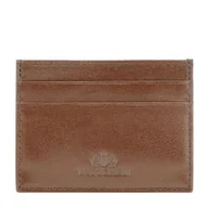 Biżuteria - akcesoria - Etui na karty kredytowe z gładkiej skóry taupe - miniaturka - grafika 1