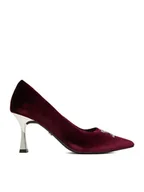 Czółenka - Juicy Couture Szpilki EO-R24SS94659 Bordowy - miniaturka - grafika 1