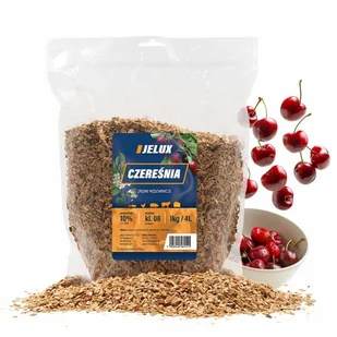 Zrębki wędzarnicze czereśnia KL 08 1kg - Artykuły masarskie - miniaturka - grafika 1