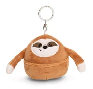 Plecaki - Breloczek Chill-NICI leniwiec 8cm - brązowy - Pluszowy towarzysz przytulanka z kółkiem na klucze do smyczy, torby lub plecaka 61758 - miniaturka - grafika 1