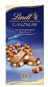 Czekolada - Premium LINDT  Ganznuss czekolada mleczna z orzechami laskowymi 100g - miniaturka - grafika 1