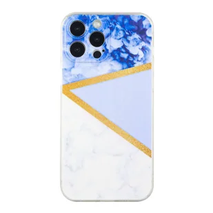 Etui König Design kompatybilne z Apple iPhone 13 Pro Max plastikowe, miękkie etui na telefon - Etui na telefon fioletowe - Etui i futerały do telefonów - miniaturka - grafika 1