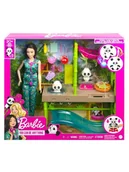 Lalki dla dziewczynek - Barbie Career Panda Rescue Playset - miniaturka - grafika 1