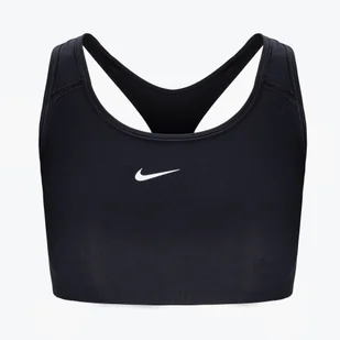 Biustonosz Nike Dri-Fit Swoosh black - Bielizna sportowa damska - miniaturka - grafika 1
