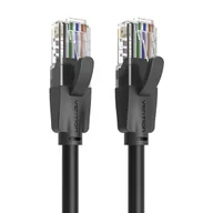 Pozostałe akcesoria sieciowe - Kabel sieciowy UTP CAT6 Vention IBEBJ RJ45 Ethernet 1000Mbps 5m czarny - miniaturka - grafika 1