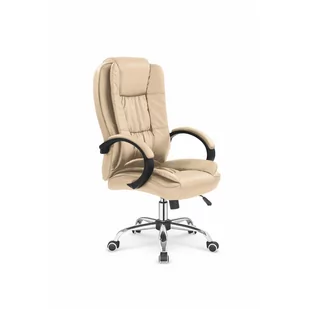 Fotel biurowy, krzesło biurowe Fotel Obrotowy Gabinetowy Relax Beż Halmar - Fotele i krzesła biurowe - miniaturka - grafika 1