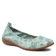 Baleriny - Baleriny Josef Seibel Fenja 01 74801 372 612 Zielony - miniaturka - grafika 1